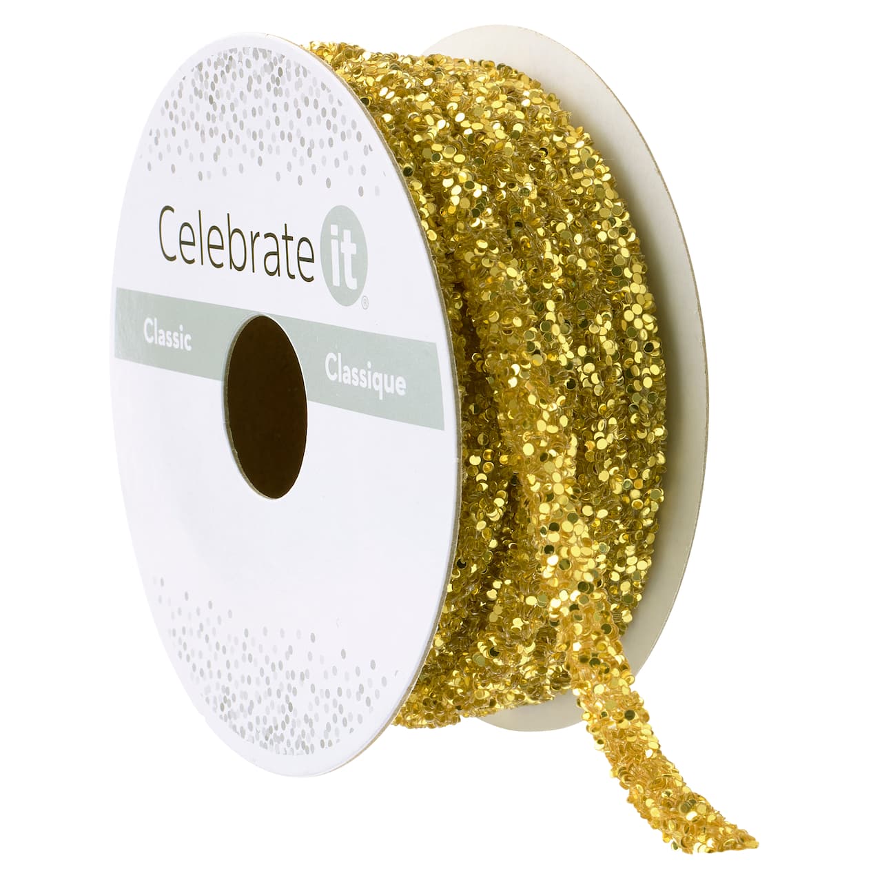 1/4" x 2yd. Glitter Rope Ribbon by Celebrate It® Classic